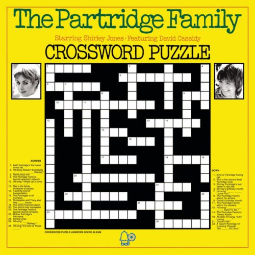 The Partridge Family - Crossword Puzzle (1973)