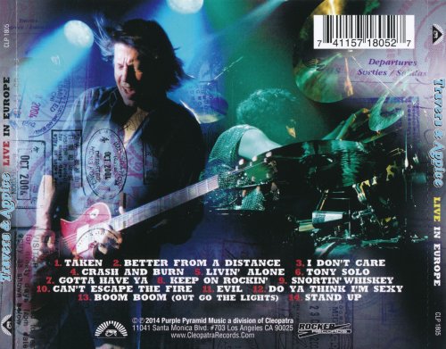 Travers & Appice - Live in Europe (2014)