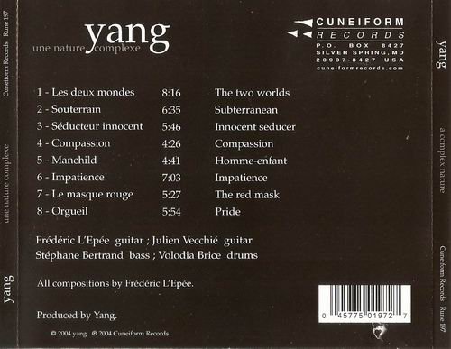 Yang - A Complex Nature (2004)