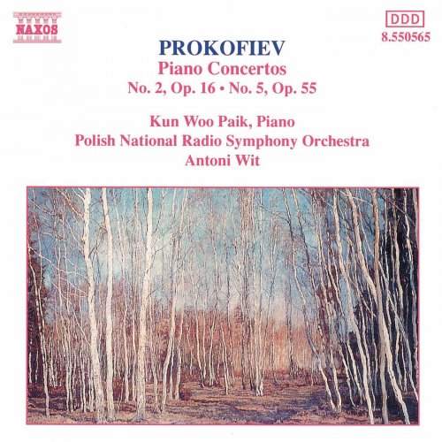 Kun-Woo Paik, Polish National Radio Symphony Orchestra, Antoni Wit - Prokofiev: Piano Concertos Nos. 2 & 5 (1992)