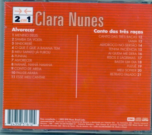 Clara Nunes - Alvorecer & Canto Das Três Raças (2003)