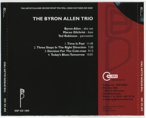 Byron Allen - The Byron Allen Trio (2000)