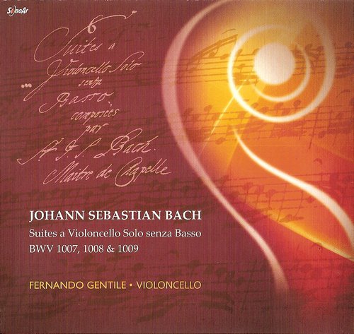 Fernando Gentile - J.S. Bach: Cello Suites BWV 1007, 1008 & 1009 (2010) CD-Rip