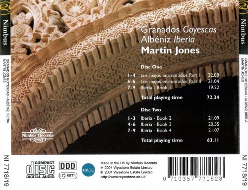 Martin Jones - Granados: Goyescas - Albéniz: Iberia (2004)