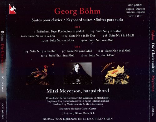 Mitzi Meyerson - Böhm: Keyboard Suites (Die Claviersuiten) (2003)