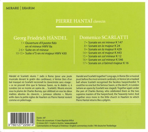 Pierre Hantai - Händel - Scarlatti (2021) [Hi-Res]