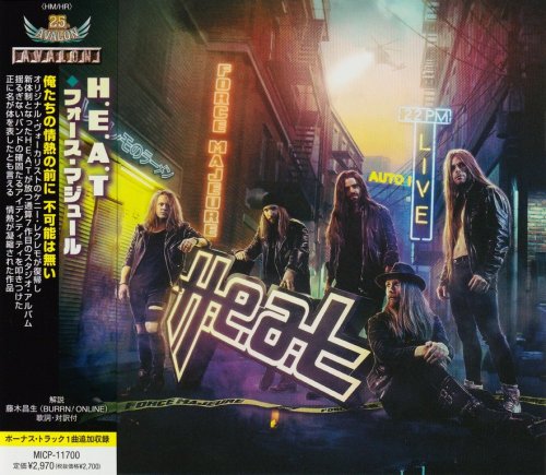 H.E.A.T - Force Majeure (2022) {Japanese Edition} CD-Rip