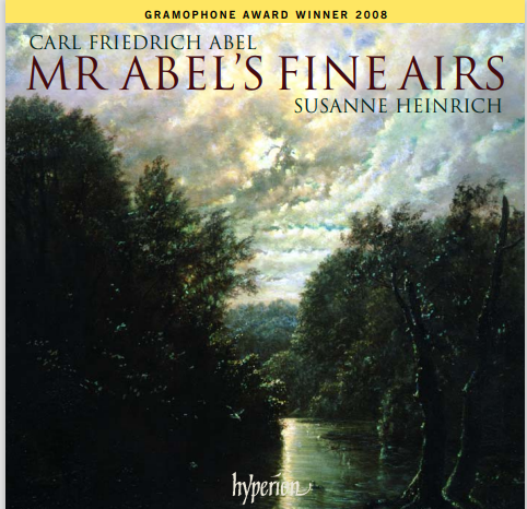 Susanne Heinrich - Abel: Mr Abel’s Fine Airs - Sonatas for viola da gamba (2007)