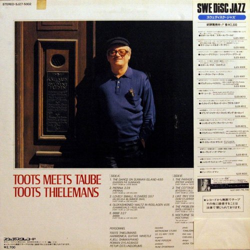 Toots Thielemans - Toots Meets Taube (1981) LP