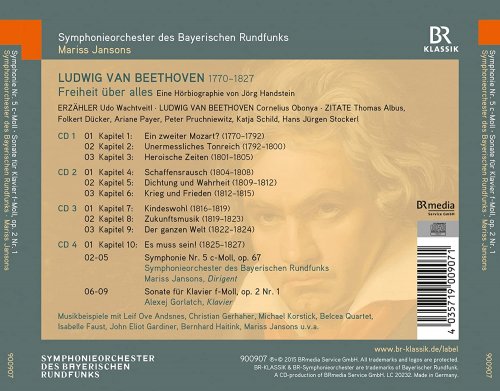 Udo Wachtveitl, Symphonieorchester Des Bayerischen Rundfunks, Alexej Gorlatch, Mariss Jansons - Beethoven: Freiheit über alles (2016)