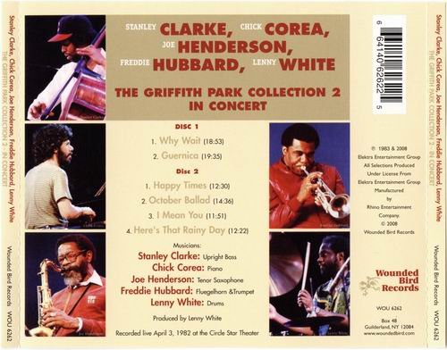 Clarke, Corea, Henderson, Hubbard, White - The Griffith Park Collection 2 (1983)