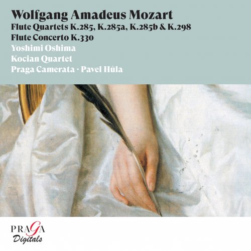 Yoshimi Oshima, Kocian Quartet, Praga Camerata, Pavel Hula - Wolfgang Amadeus Mozart: Flute Quartets & Flute Concerto (2008) [Hi-Res]