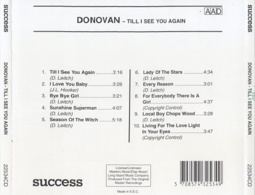 Donovan - Till I See You Again (1997)