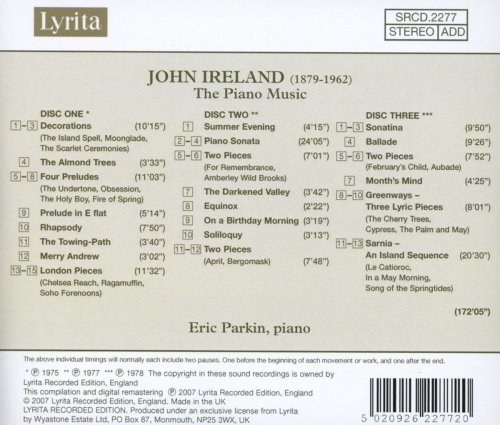 Eric Parkin - Ireland: The Piano Music (2007)