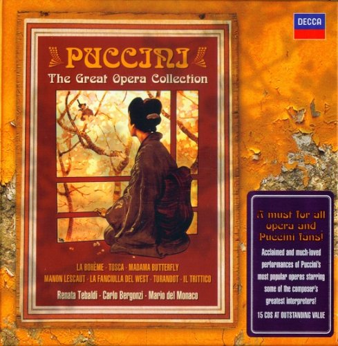 VA - Puccini: The Great Opera Collection (2008) [15CD Box Set]