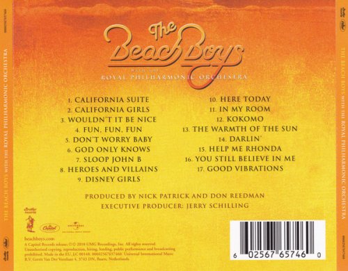 The Beach Boys With The Royal Philharmonic Orchestra (2018) CD-Rip