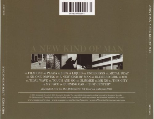 John Foxx - A New Kind Of Man (2008)