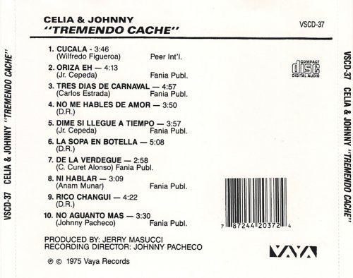 Celia & Johnny Pacheco - Tremendo Cache (1975)