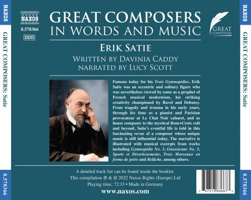 Lucy Scott - Great Composers in Words and Music: Erik Satie (2022)