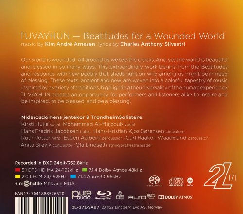 Nidarosdomens jentekor, Trondheimsolistene, Anita Brevik - TUVAYHUN - Beatitudes for a Wounded World (Stereo) (2022) [DSD & Hi-Res]