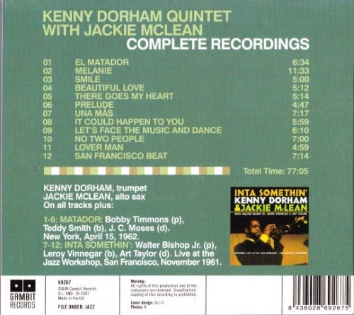 Kenny Dorham Quintet - Complete Recordings (2007)