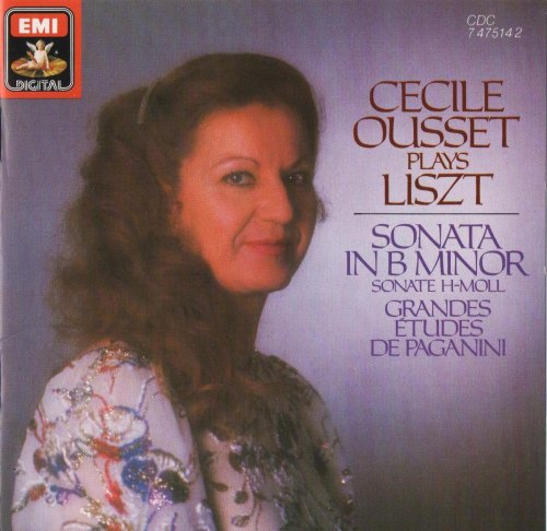 Cécile Ousset - Liszt: Piano Sonata, Paganini Etudes (1985) CD-Rip