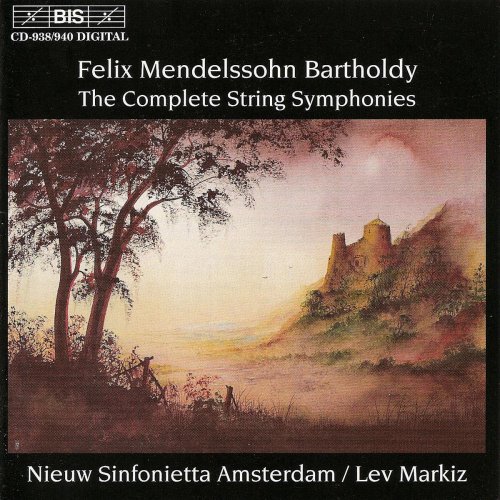 Amsterdam Sinfonietta, Lev Markiz - Mendelssohn: Complete String Symphonies Nos. 1-12 [4CD] (1993)