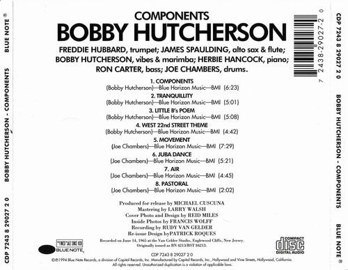 Bobby Hutcherson - Components (1965) Flac+Mp3