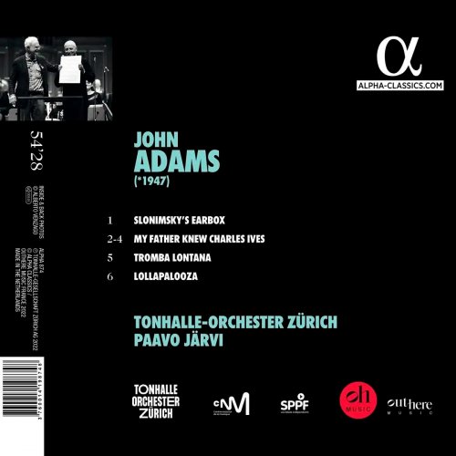 Tonhalle-Orchester Zürich & Paavo Järvi - John Adams (2022) [Hi-Res]