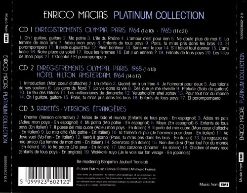 Enrico Macias - Platinum Collection (2008)