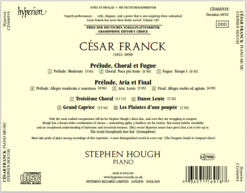 Stephen Hough - César Franck: Piano Music (1997)