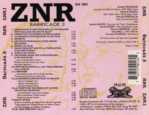 ZNR - Barricade 3 (1976)