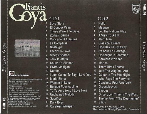 Francis Goya - Collection (2CD) (2005) CD-Rip