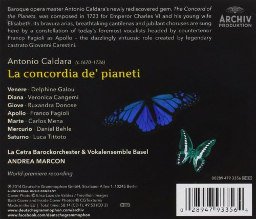 Andrea Marcon - Antonio Caldara : La concordia de' pianeti (2014)