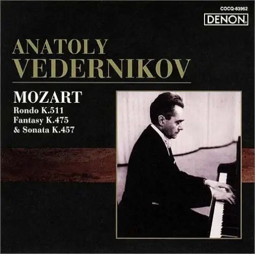 Anatoly Vedernikov - Mozart: Rondo K.511, Fantasy K.475, Piano Sonata K.457 (2005)