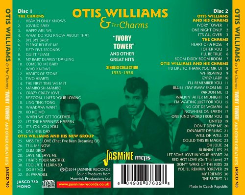 Otis Williams and The Charms - Ivory Tower and Other Great Hits - Singles Collection 1953 - 1958 (2014)