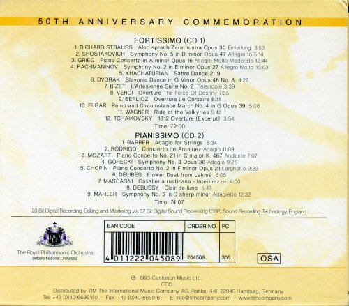 The Royal Philharmonic Orchestra – 50th Anniversary Commemoration (1993)