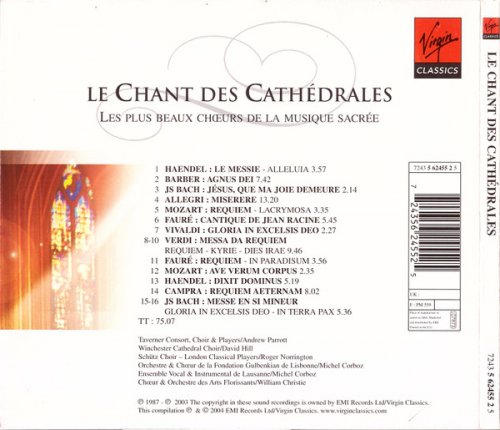 VA - Le Chant Des Cathedrales - Les Plus Beaux Choeurs De La Musique Sacree (2004)