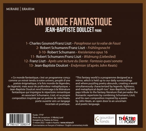 Jean-Baptiste Doulcet - Un monde Fantastique (2022) [Hi-Res]