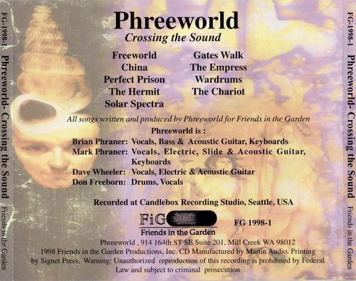 Phreeworld - Crossing The Sound (1998)