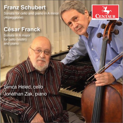 Simca Heled, Jonathan Zak - Schubert & Franck: Cello Sonatas (2022)