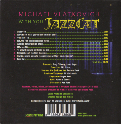 Michael Vlatkovich - With You Jazz Cat (2021)