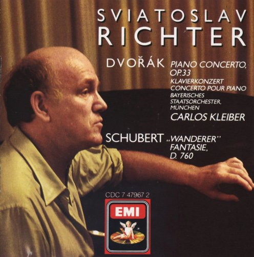 Sviatoslav Richter - Dvořák: Piano Concerto / Schubert: Fantasie 'Wanderer' (1987)