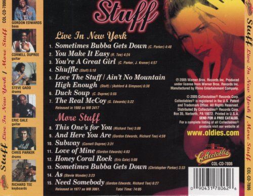 Stuff - Live in New York, More Stuff (2005)