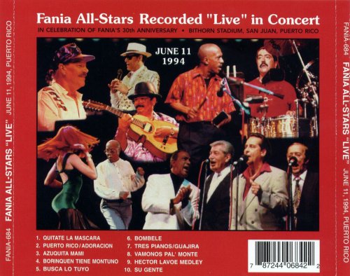 Fania All Stars - Live in Puerto Rico (1995)