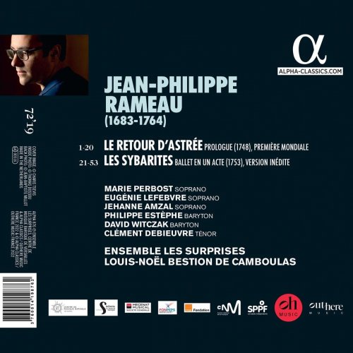 Ensemble les Surprises & Louis-Noël Bestion de Camboulas - Rameau chez la Pompadour. Le retour d'Astrée & Les Sybarites (2022) [Hi-Res]