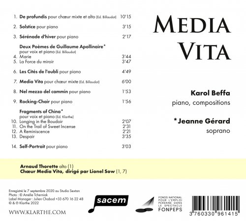 Jeanne Gérard, Karol Beffa - Media Vita (2022) [Hi-Res]