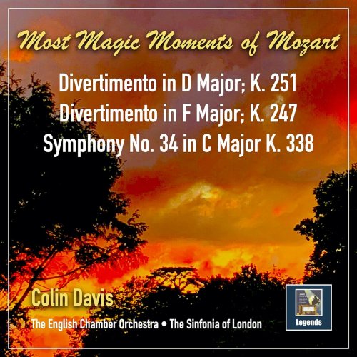 English Chamber Orchestra - Most Magic Moments of Mozart: Divertimentos Nos. 10 & 11 & Symphony No. 34, K. 338 (2022)