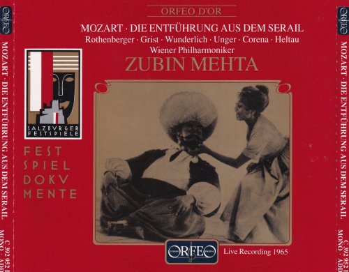 Zubin Mehta - Mozart: Die Entführung aus dem Serail (1965) [1995]