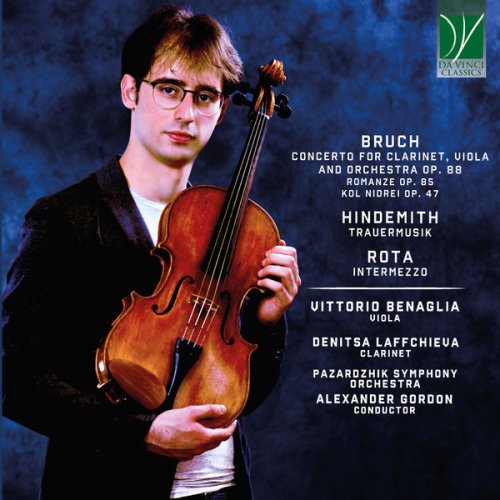 Vittorio Benaglia, Denitsa Laffchieva, Alexander Gordon - Bruch, Hindemith, Rota: Music for Viola and Orchestra (2022)